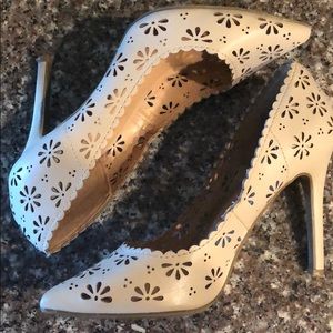 LC Lauren Conrad | Shoes | Lauren Conrad Nude Heels | Poshmark